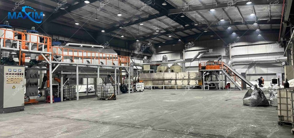 Malaysia lithium battery recycling processing site