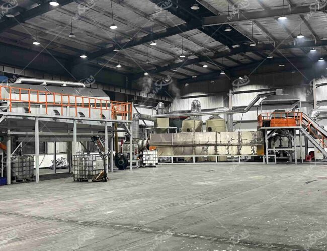 Malaysia lithium battery recycling processing site