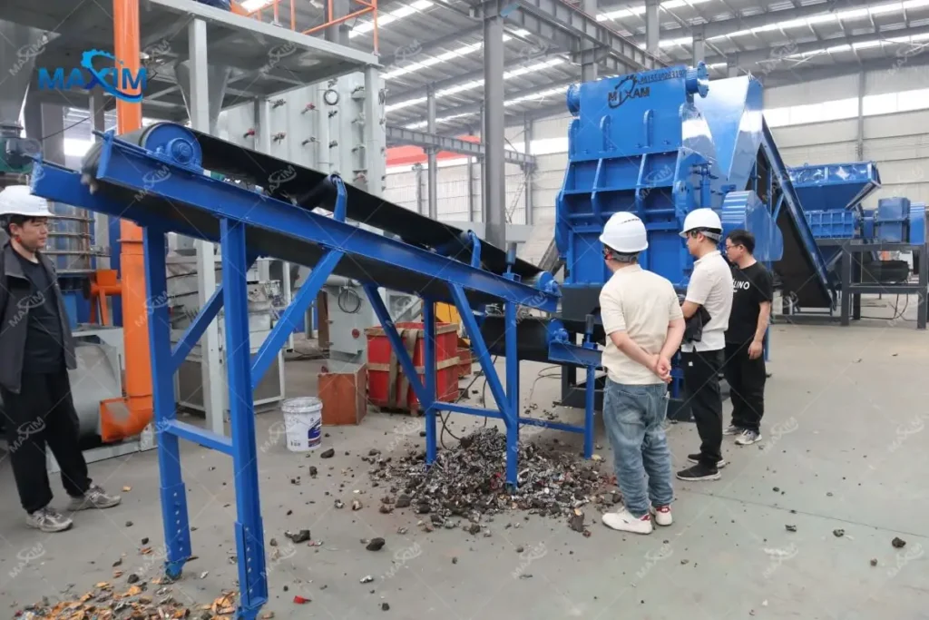 maxim scrap metal machine