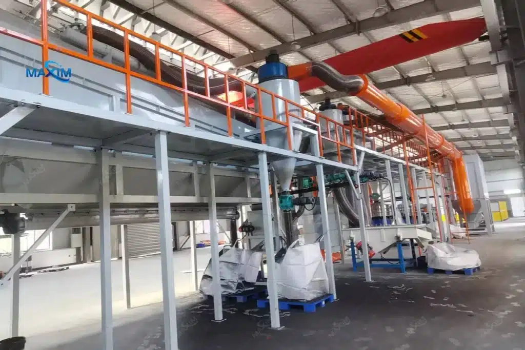 maxim machinery ev battery recycling