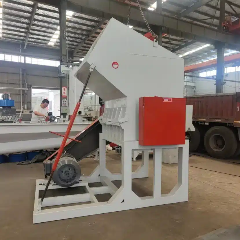 plastic recycling shredder machine