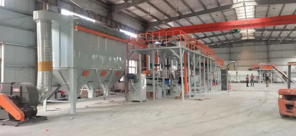 EV batteries recycling line