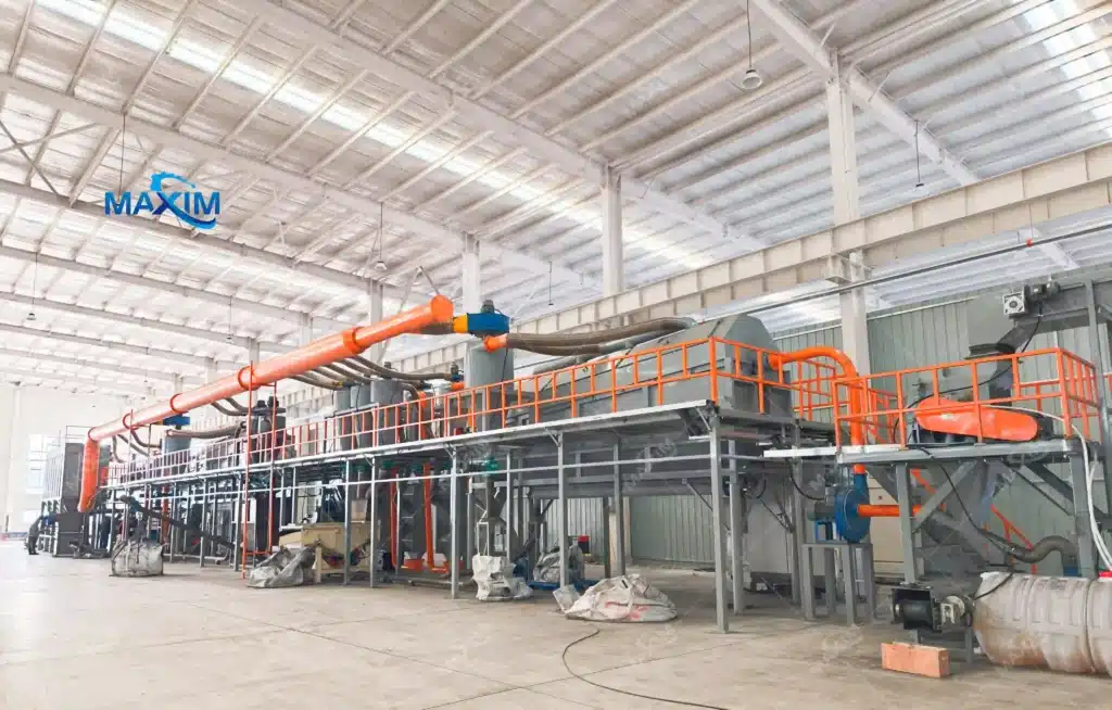 Electric Vehicle Battery Recycling Work machine