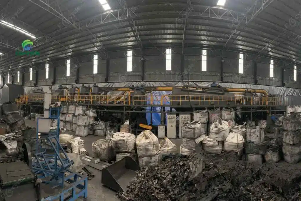 batteries recycling process