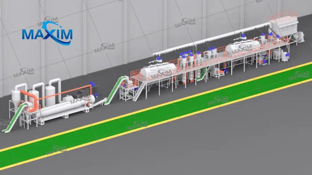 li battery recycling machinery equipment