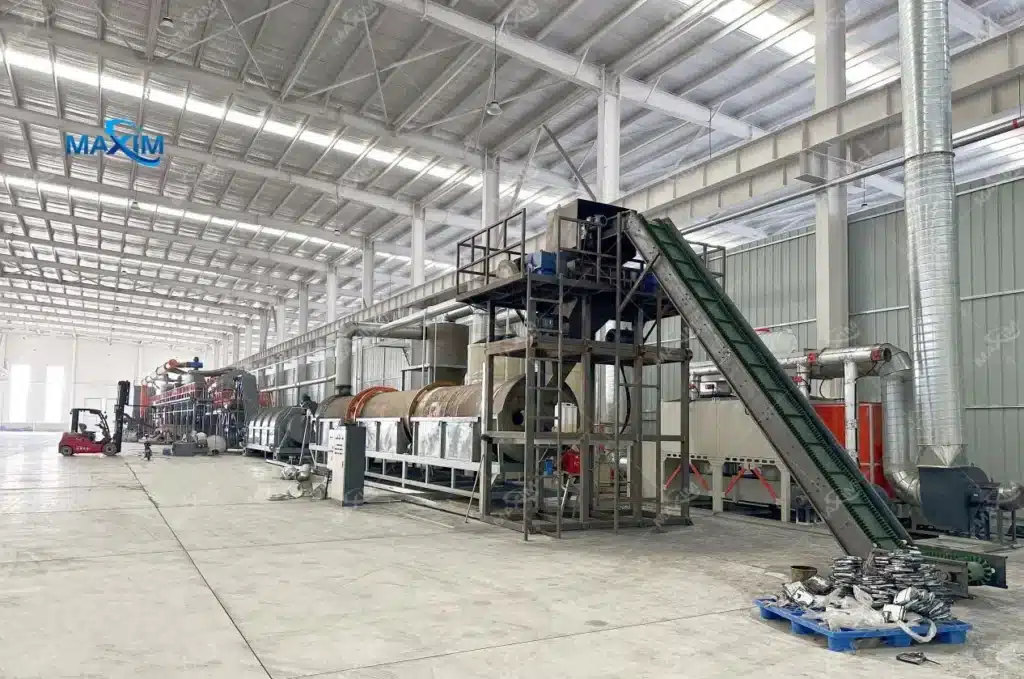 maxim machinery batteries recycling