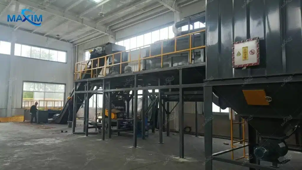 maxim machinery recycling process line