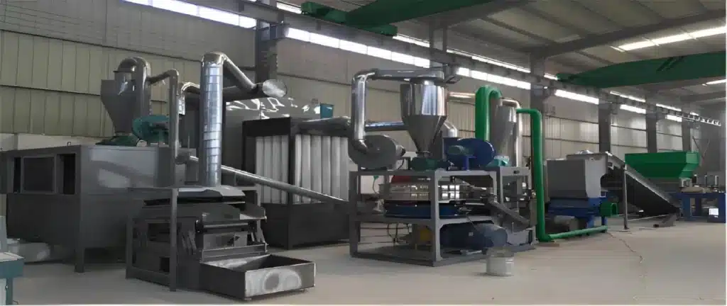 electronic waste shredder working process machine