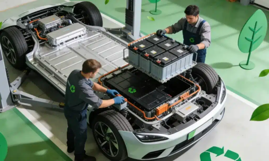 lithium-ion batteries recycling process