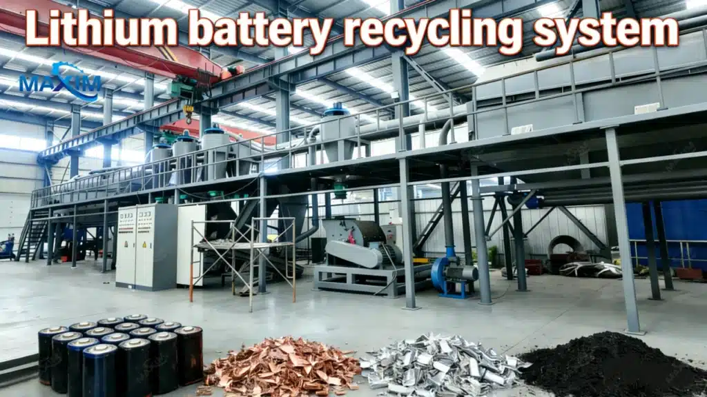 maxim lithium battery recycling system