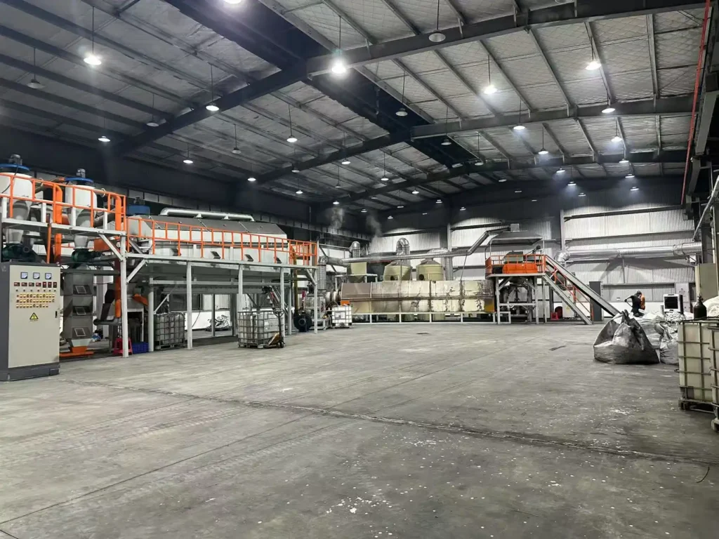 maxim machinery battery recycling system