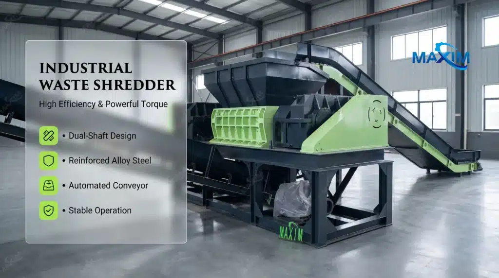 Industrial Shredder vs. Grinder How to Choose the Right Size Reduction Solution for Maximum ROI