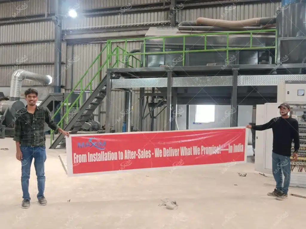 Lithium battery recycling MAXIM machinery