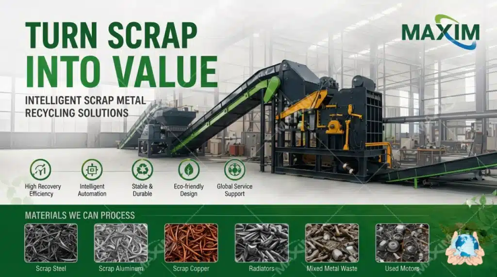 China Metal Crushing Wholesaler How to Choose the Right Scrap Metal Recycling Equipment Supplier
