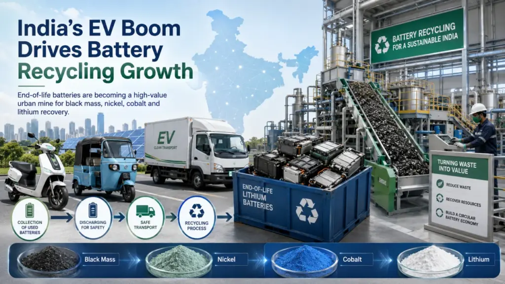 Lithium Battery Recycling in India Market Trends & Plant Setup Guide
