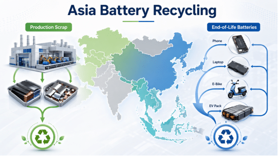Lithium Battery Recycling in Asia Plant Planning and Equipment Guide